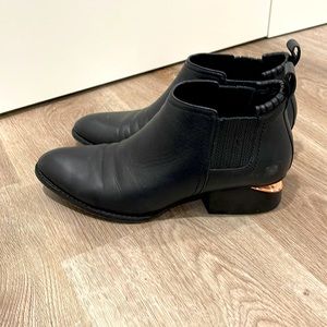 Alexander Wang ankle booties with copper heel
